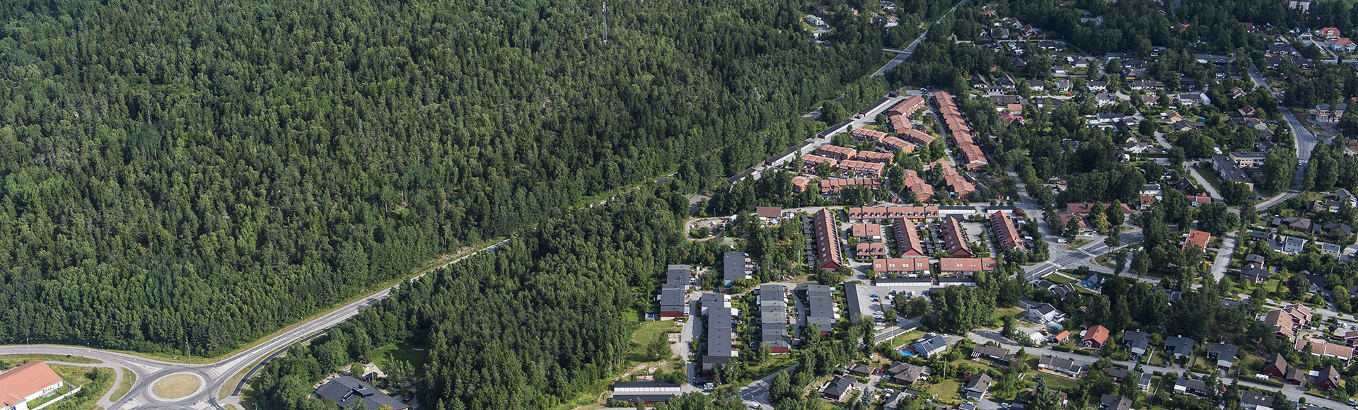 Flygbild över Vendelsö