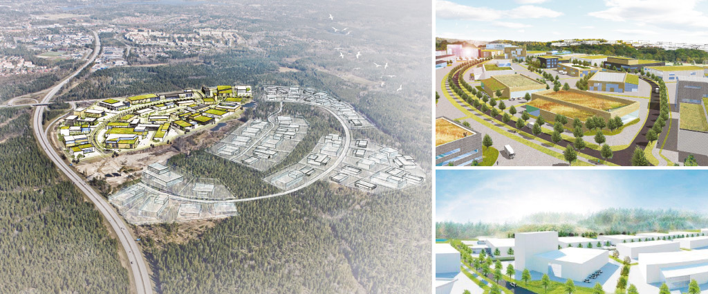 Illustrationer över Albyberg