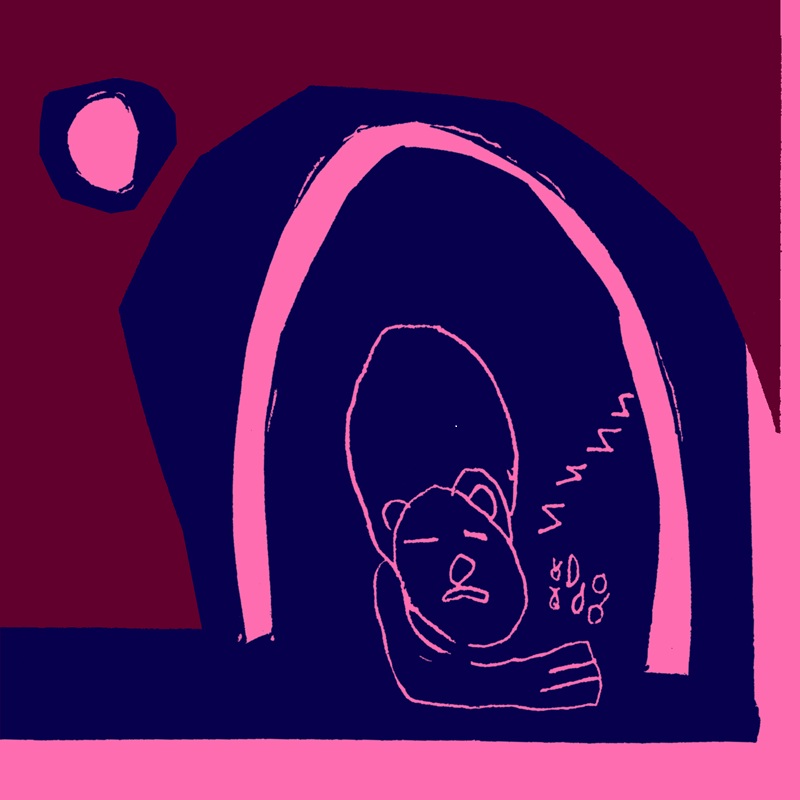 digitalt collage av Tova Fransson och Olle Halvars i samarbete med elever från Kulturskolan